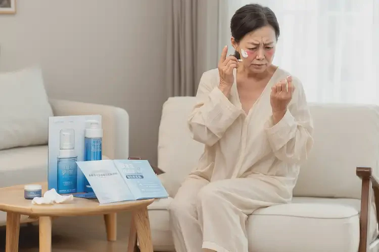 产妇脸上长湿疹不管它会自己好吗(图2)