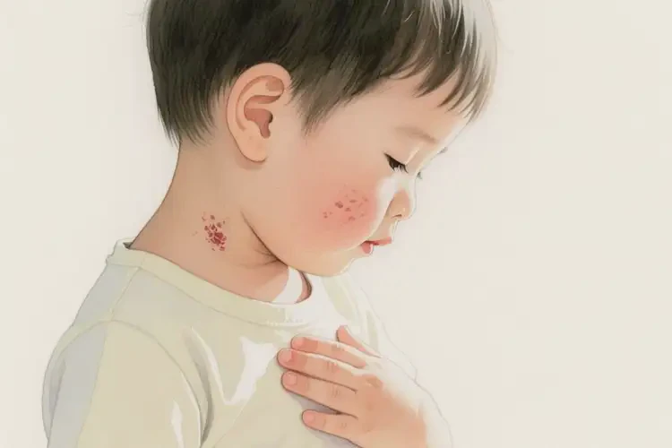 小學生脖子上偶爾長濕疹能徹底自愈嗎(圖2)