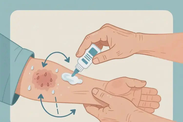 老人身上出濕疹可以徹底自愈嗎(圖4)