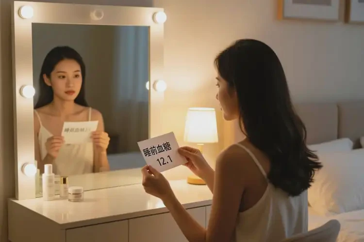 女人睡前血糖12(圖1)