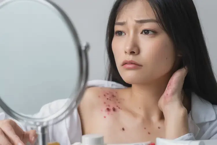 女生脖子出濕疹可以徹底自愈嗎(圖4)