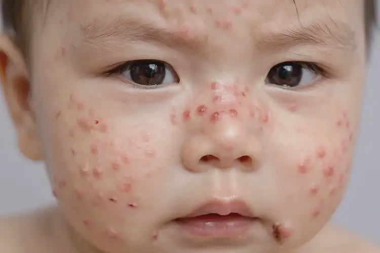 嬰兒全身起濕疹可以徹底自愈嗎(圖4)