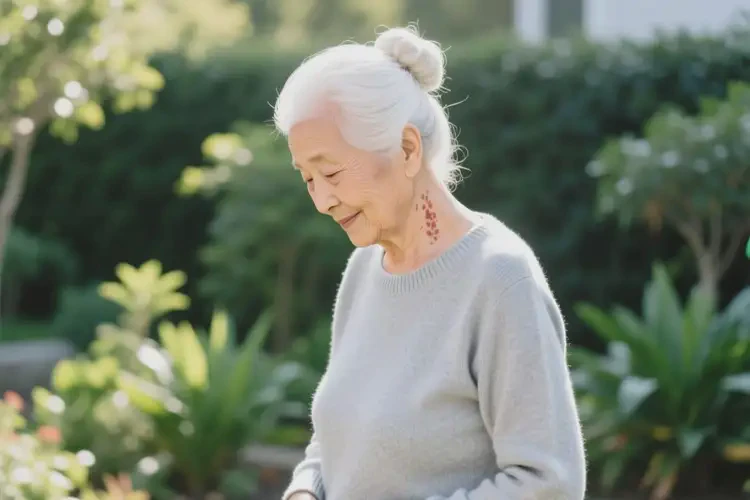 高齡老人脖子上長濕疹能不能根治(圖1)