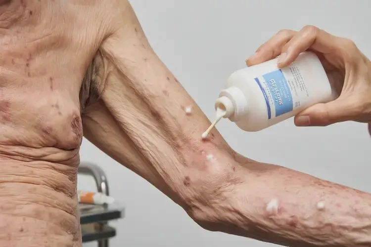 老人手臂有濕疹可不可以根治(圖3)