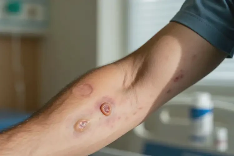 男人手臂偶爾起濕疹能不能根治(圖4)