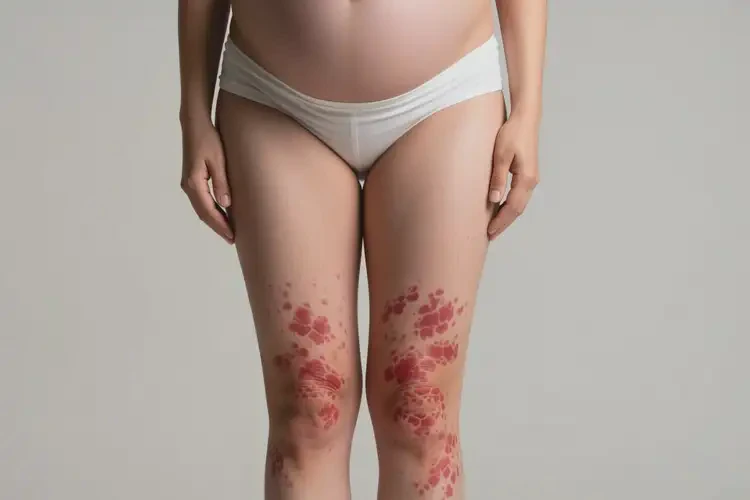 孕婦小腿偶爾長濕疹可不可以徹底自愈(圖1)