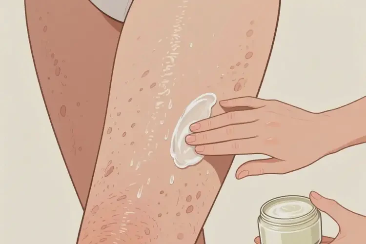 女生大腿出濕疹能徹底自愈嗎(圖3)