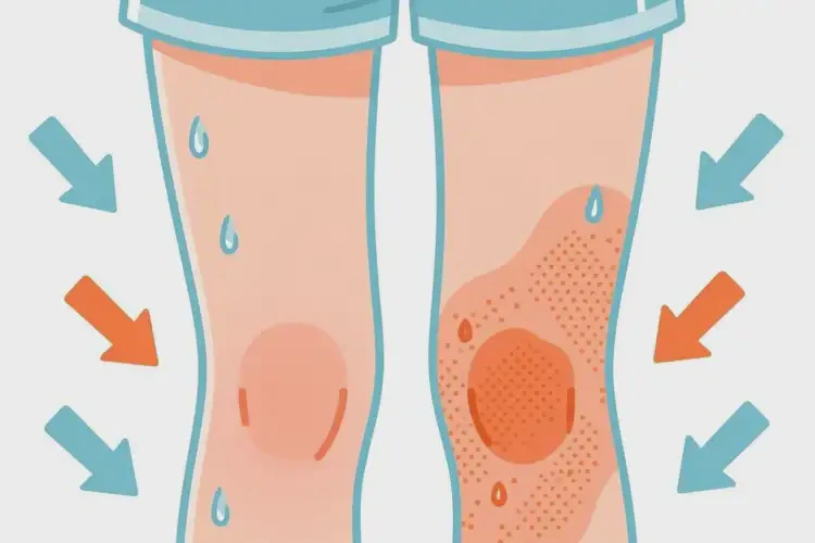 青少年大腿長(zhǎng)濕疹不管它會(huì)自己好嗎(圖2)