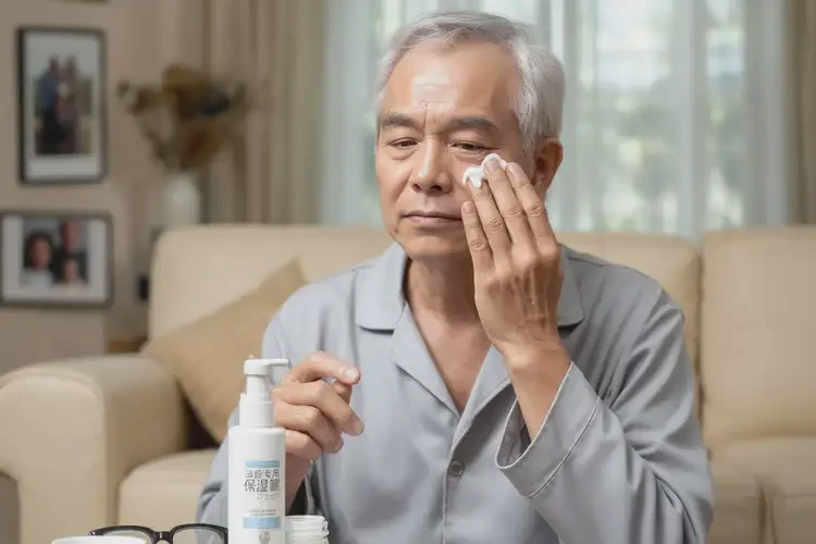 老人面部有濕疹能靠自己自愈嗎(圖2)