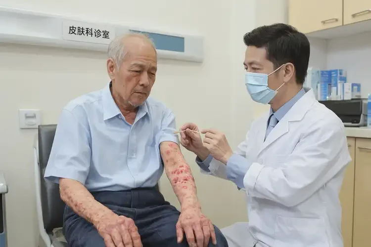 老年人四肢经常起湿疹不管它会自己痊愈吗(图3)