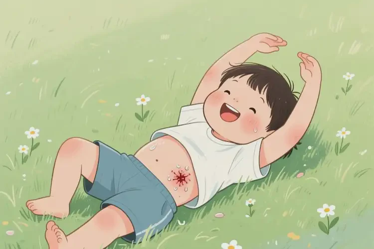 兒童肚子上偶爾長濕疹可不可以根治(圖2)