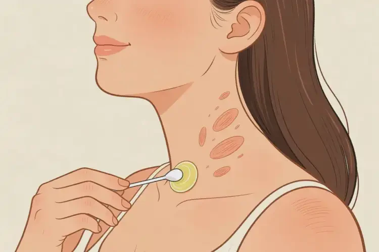 產(chǎn)婦脖子上經(jīng)常起濕疹可不可以徹底自愈(圖2)