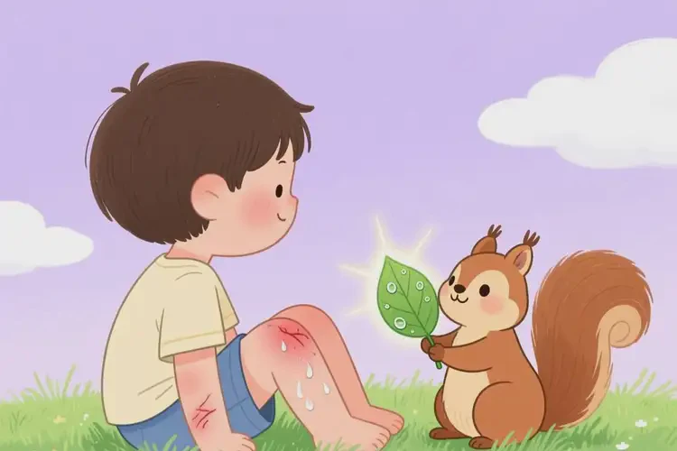 少兒大腿上經(jīng)常長濕疹不管它會(huì)自己好嗎(圖2)