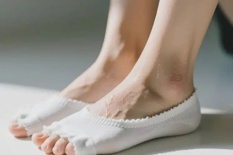 女人腳上出現(xiàn)濕疹可不可以徹底自愈(圖1)