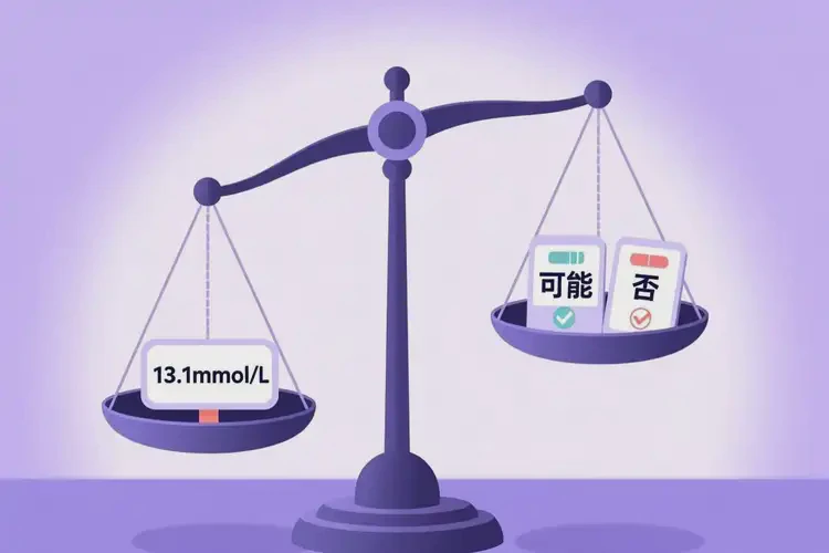 中年人早上空腹血糖13點1是糖尿病嗎(圖2)