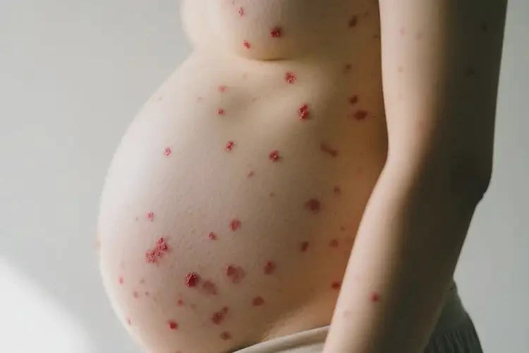 產(chǎn)婦肚子容易起濕疹不管它會(huì)自己好嗎(圖3)