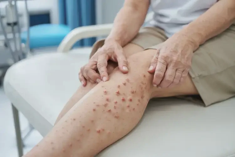 女生小腿上經(jīng)常長(zhǎng)濕疹不管它會(huì)自己好嗎(圖4)