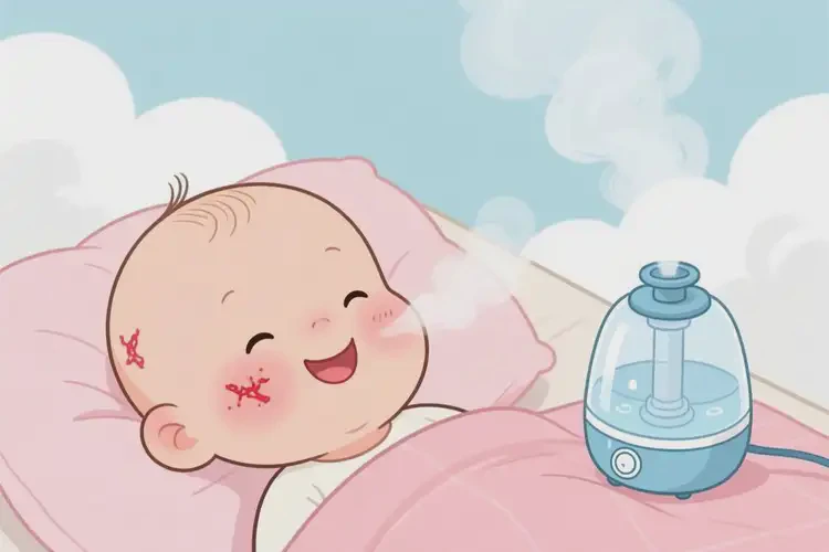 宝宝脸上起湿疹能够彻底治愈吗(图1)