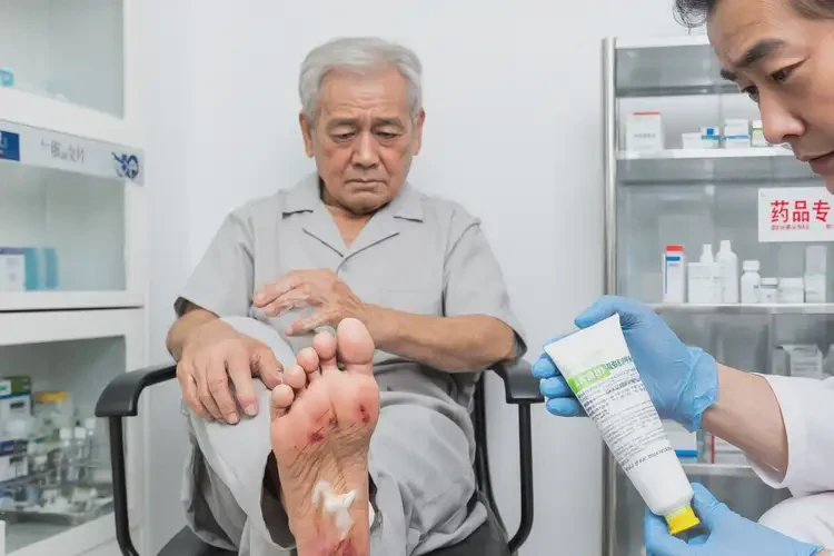 高龄老人脚上出湿疹不管它会自己好吗(图2)