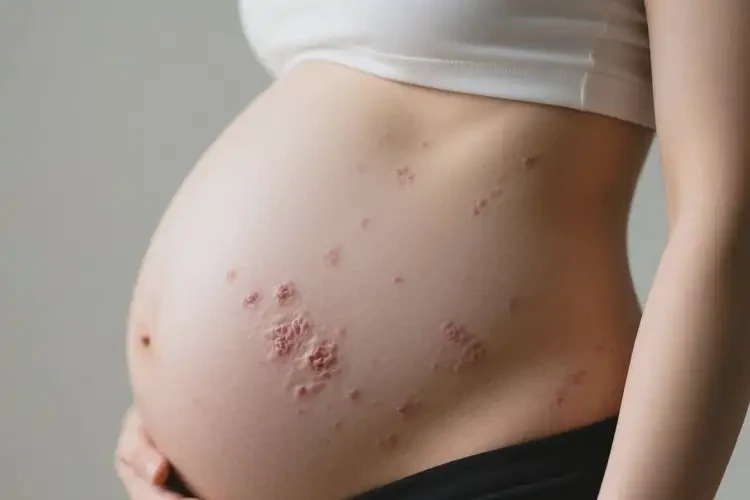 產(chǎn)婦肚子出現(xiàn)濕疹可以徹底自愈嗎(圖2)
