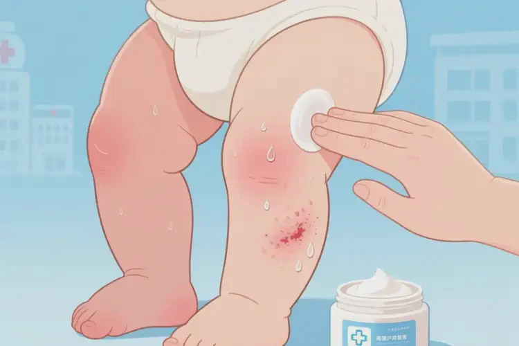 宝宝大腿上偶尔长湿疹可不可以根治(图4)