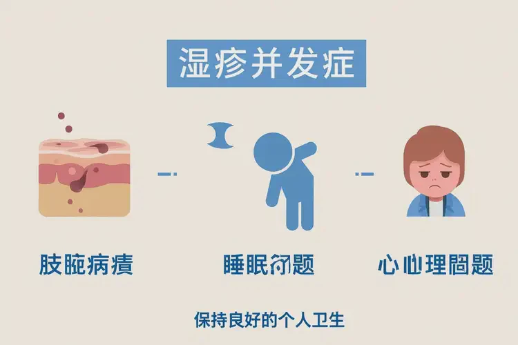 大學(xué)生肚子上經(jīng)常長濕疹不管它會(huì)自己痊愈嗎(圖1)