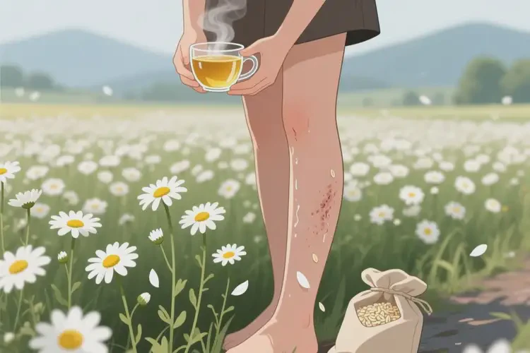 女生小腿出現(xiàn)濕疹能徹底自愈嗎(圖2)