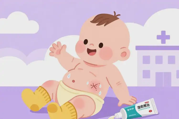 嬰幼兒肚子上出濕疹可不可以根治(圖2)