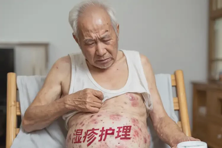 老人肚子經(jīng)常起濕疹不管它會自己好嗎(圖4)