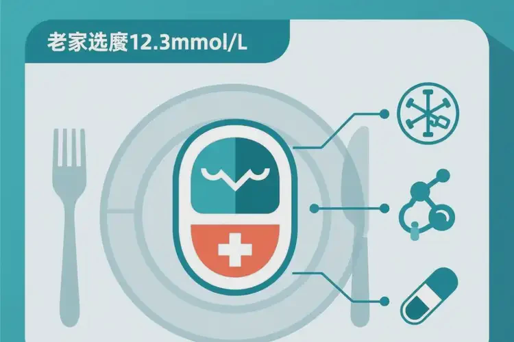 中老年人中餐血糖12點3是糖尿病嗎(圖1)