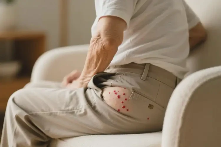 老年人屁股上容易长湿疹能不能彻底自愈(图2)