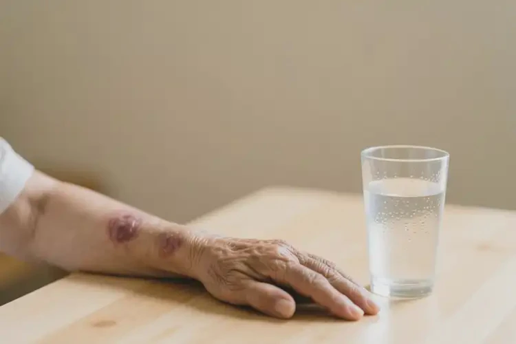 老人手臂上經(jīng)常長濕疹可不可以根治(圖3)