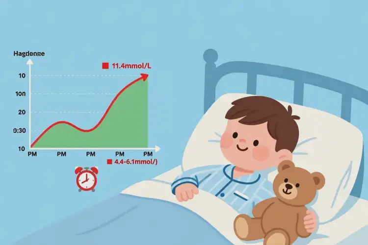 小孩睡前血糖11点4是糖尿病吗(图2)