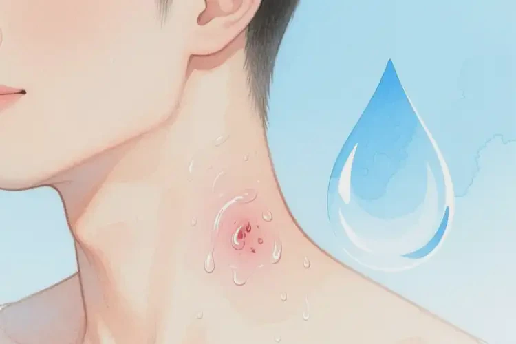 男人脖子經(jīng)常起濕疹能不能根治(圖2)