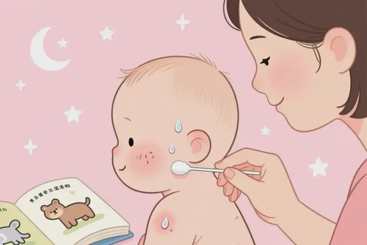 小兒面部經(jīng)常起濕疹可不可以徹底自愈(圖1)