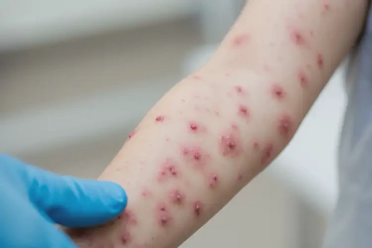 少兒手臂出現(xiàn)濕疹能夠徹底治愈嗎(圖4)