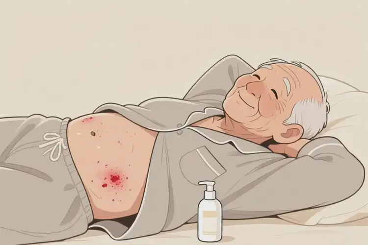 老人肚子上容易長(zhǎng)濕疹可以徹底自愈嗎(圖3)