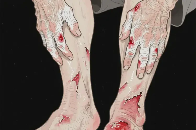 老人四肢有濕疹可以徹底自愈嗎(圖1)