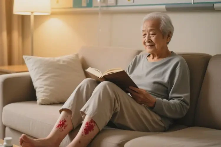 老人全身經(jīng)常起濕疹可不可以根治(圖1)