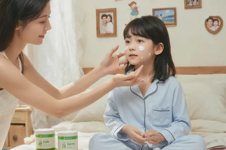 孩子脖子出濕疹不管它會自己痊愈嗎(圖2)