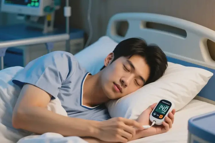 年輕人睡前血糖14(圖1)