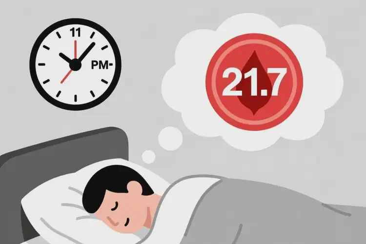 年輕人睡前血糖21(圖1)