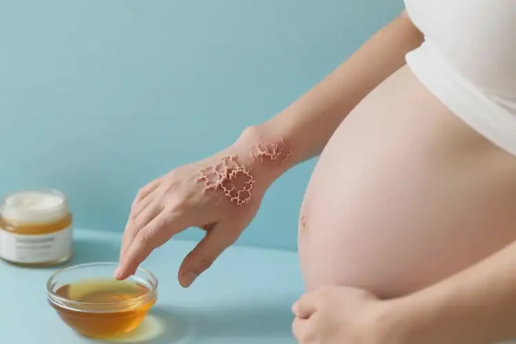 產(chǎn)婦手上出現(xiàn)濕疹不管它會(huì)自己自愈嗎(圖2)