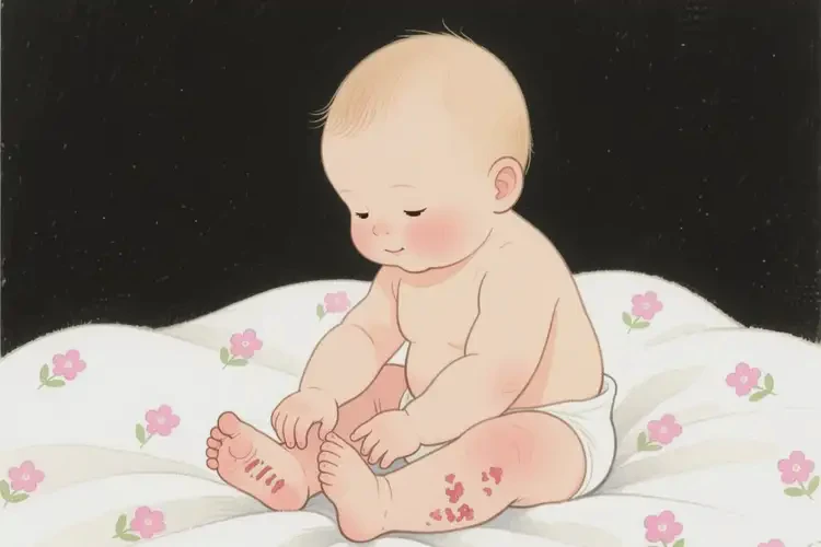 幼兒腳上長(zhǎng)濕疹能靠自己自愈嗎(圖2)