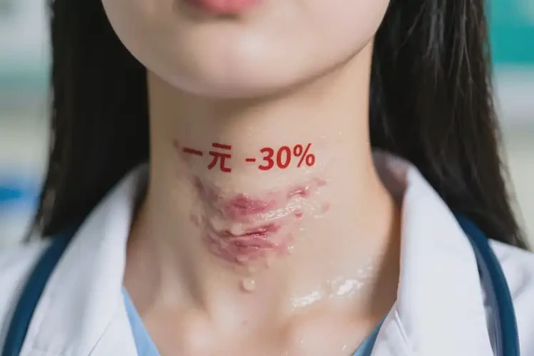 女生脖子長(zhǎng)濕疹不管它會(huì)自己自愈嗎(圖1)