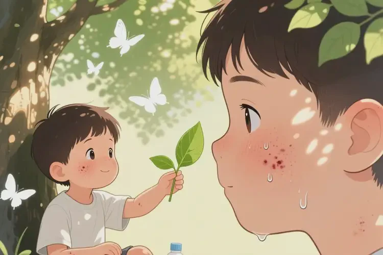 孩子全身經(jīng)常長(zhǎng)濕疹可以徹底自愈嗎(圖1)