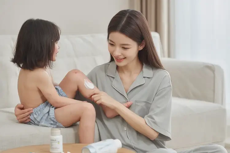 孩子四肢有湿疹可不可以彻底自愈(图3)