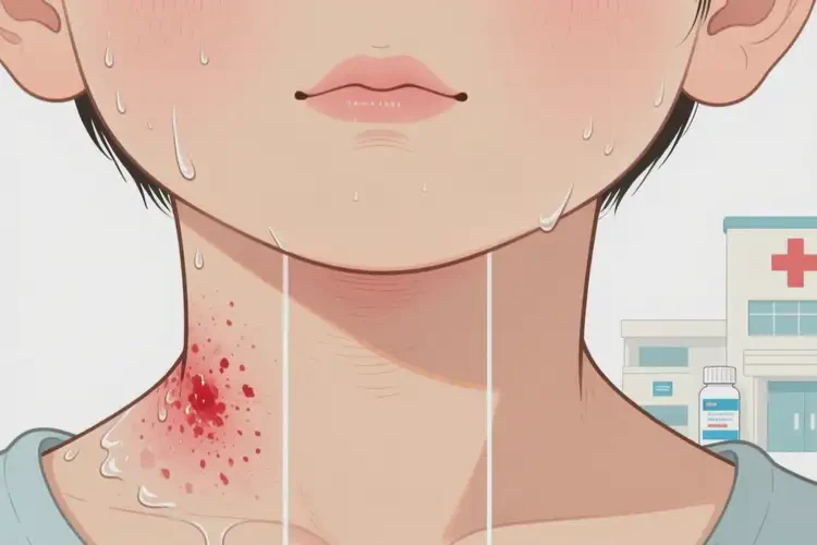 少兒脖子上偶爾長(zhǎng)濕疹能徹底自愈嗎(圖3)