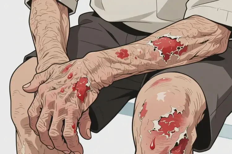 老人四肢有濕疹可以徹底自愈嗎(圖3)