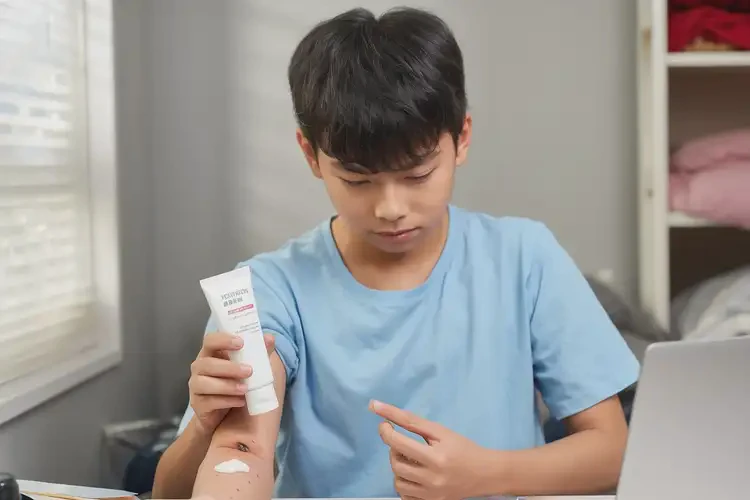 大学生身上偶尔长湿疹可以彻底自愈吗(图2)